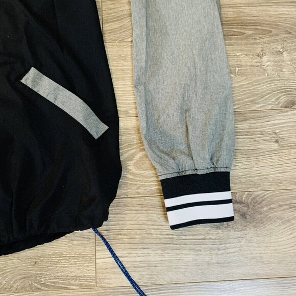 Billabong Jacket Mens Large Black Grey Hooded Stretch Full Zip Platinum X - Picture 5 of 15